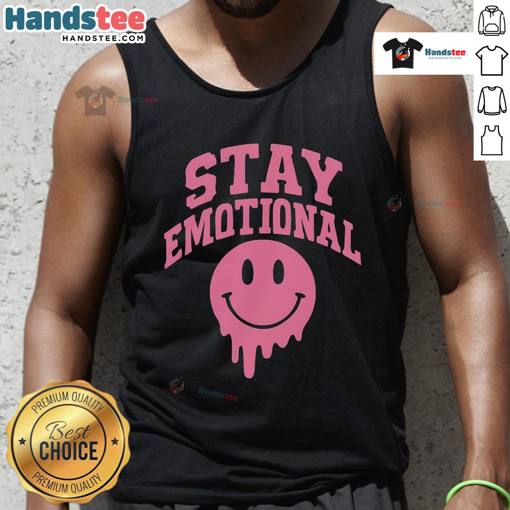Emotional tank top from Nice Stay featuring a vibrant design, perfect for casual wear and expressing your feelings.