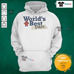 Nice Syracuse Orange World's Best Dad Hoodie in vibrant colors, perfect for proud dads and sports fans.