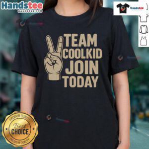 Join the Nice Team with this Cool Kid Ladies Tee featuring a stylish design for trendy women. Perfect for casual wear!