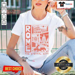 Nice The Eternal City Wituka Ladies Tee featuring a stylish design perfect for casual outings and travel enthusiasts.