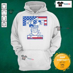 Nice Toledo Mud Hens patriotic home cap soft hoodie with vibrant team colors and logo, perfect for baseball fans.