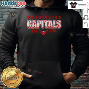 Stylish Nice Washington Capitals Est 1974 Hoodie featuring team logo and vibrant colors, perfect for fans.