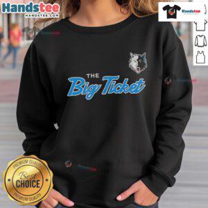 Alt Text: Nice Wolf The Big Ticket Sweatshirt featuring a stylish design and cozy fit, perfect for casual wear.
