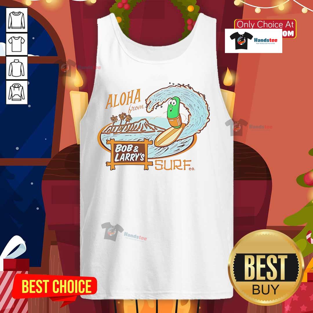 Official Aloha From Bob and Larry's Sure Tank Top featuring vibrant tropical designs and a comfortable fit for summer.