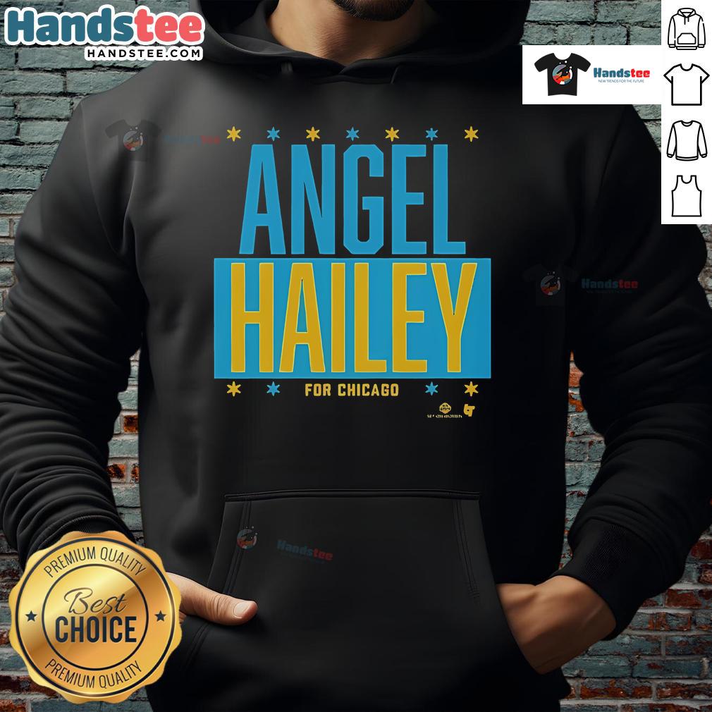 Official Angel Reese and Hailey Van Lith Chicago hoodie showcasing stylish design and team spirit for fans.