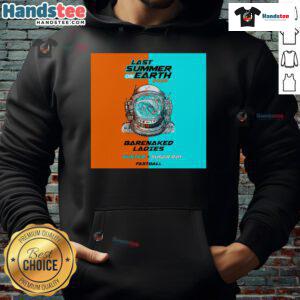 Alt Text: Barenaked Ladies Last Summer on Earth Tour 2025 hoodie featuring vibrant design and iconic band logo.