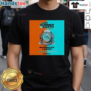 Alt Text: Official Barenaked Ladies Last Summer On Earth Tour 2025 T-Shirt featuring vibrant tour graphics and band logo.