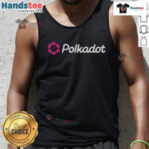 Official Bullish On Polkadot Chan Tank Top featuring vibrant design, perfect for crypto enthusiasts and fashion lovers.