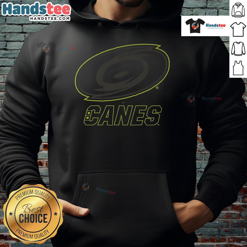 Official Carolina Hurricanes Highlight Reel Hoodie featuring team logo and vibrant colors, perfect for fans and sports enthusiasts.