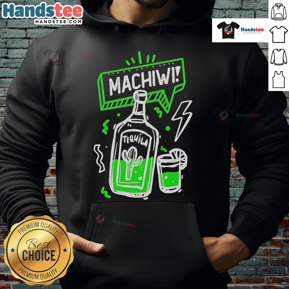 Official Christian Nodal Machiwi Tequila hoodie featuring vibrant colors and stylish design, perfect for fans of the artist.