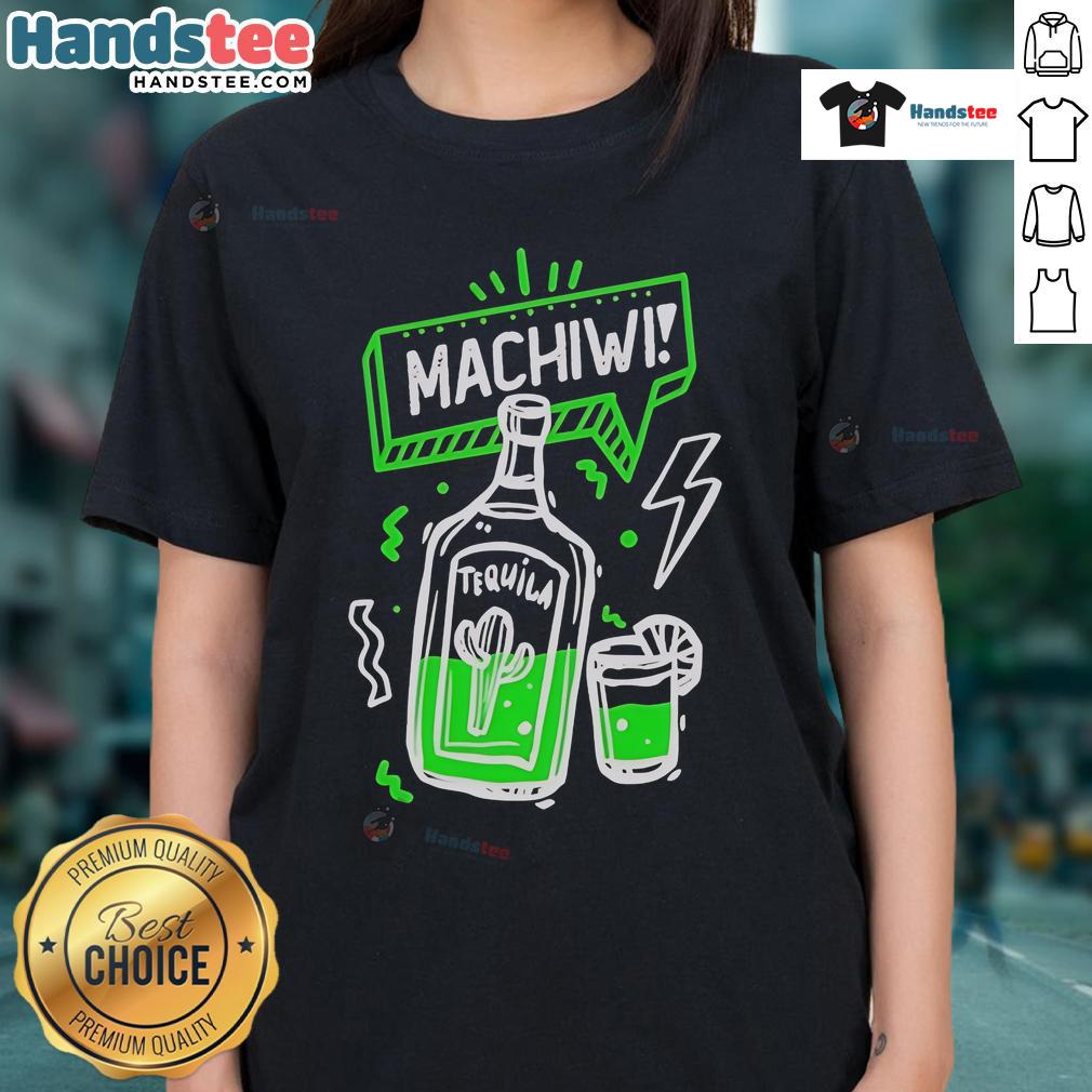 Official Christian Nodal Machiwi Tequila Ladies Tee featuring stylish design and vibrant colors for fans and fashion lovers.