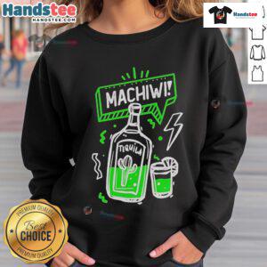 Official Christian Nodal Machiwi Tequila sweatshirt featuring a stylish design for fans of the popular artist.