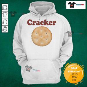 Official Cracker Biscuit Hoodie featuring a stylish design, perfect for casual wear and fans of unique apparel.