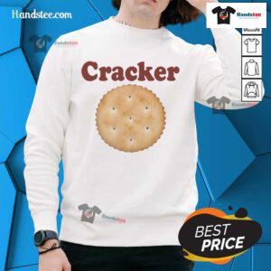 Official Cracker Biscuit Sweatshirt featuring a stylish design and comfortable fit for casual wear enthusiasts.