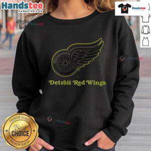 Official Detroit Red Wings Highlight Reel Sweatshirt featuring bold team logo and vibrant colors for fans.