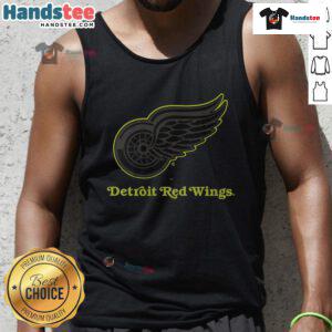 Official Detroit Red Wings highlight reel tank top featuring team logo and bold graphics for loyal fans.