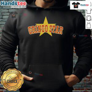 Official Gringo Star Hoodie in black, featuring a stylish logo, perfect for fans and casual wear.