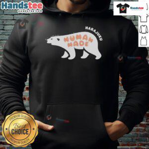 Official Human Made Harajuku Exclusive Polar Bear 2025 Hoodie in vibrant colors, showcasing unique streetwear design.