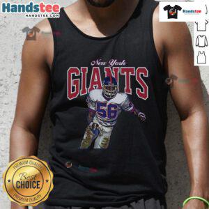 Official Lawrence Taylor Royal New York Giants Sideline Series Player Tank Top showcasing team pride and player legacy.