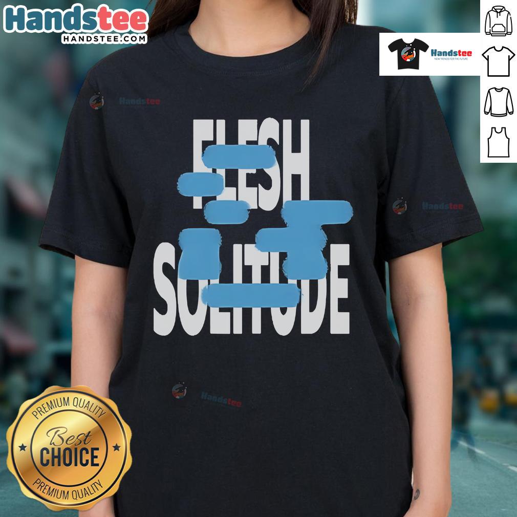 Official Narrow Head Flesh Solitude Ladies Tee in stylish design, perfect for casual wear and music fans.