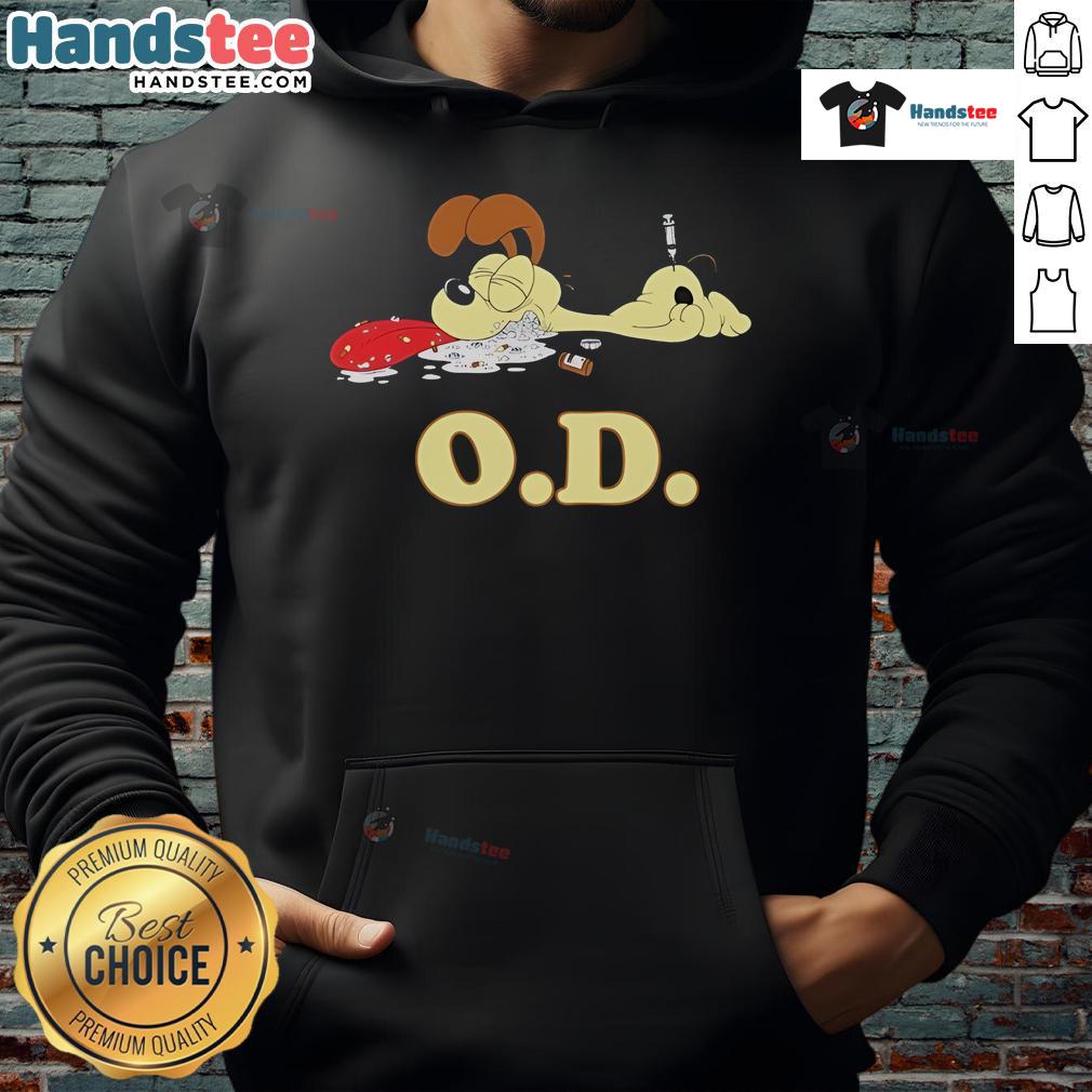 Official Odie O.D. Hoodie featuring a stylish design and comfortable fit, perfect for casual wear and fans of Odie.