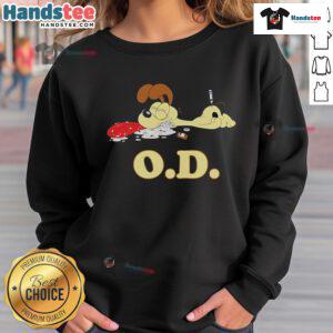 Official Odie O.D. Sweatshirt featuring a vibrant design, perfect for casual wear and fans of the Odie character.