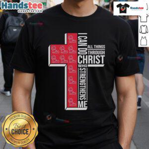 Official Ole Miss Rebels 'I Can Do All Things Through Christ Who Strengthens Me' T-Shirt showcasing team spirit and faith.
