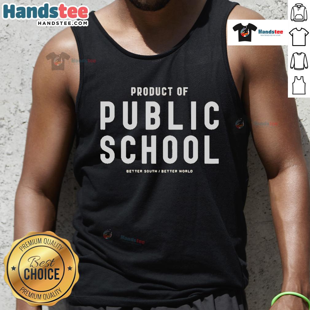 Official Product of Public School tank top featuring a stylish design, perfect for casual wear or school spirit events.