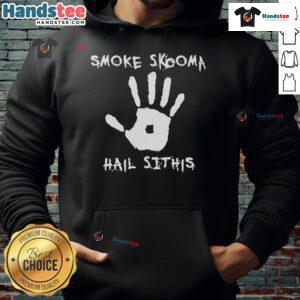 Official Smoke Skooma Hail Sithis Hoodie featuring a stylish design for fans of The Elder Scrolls series.