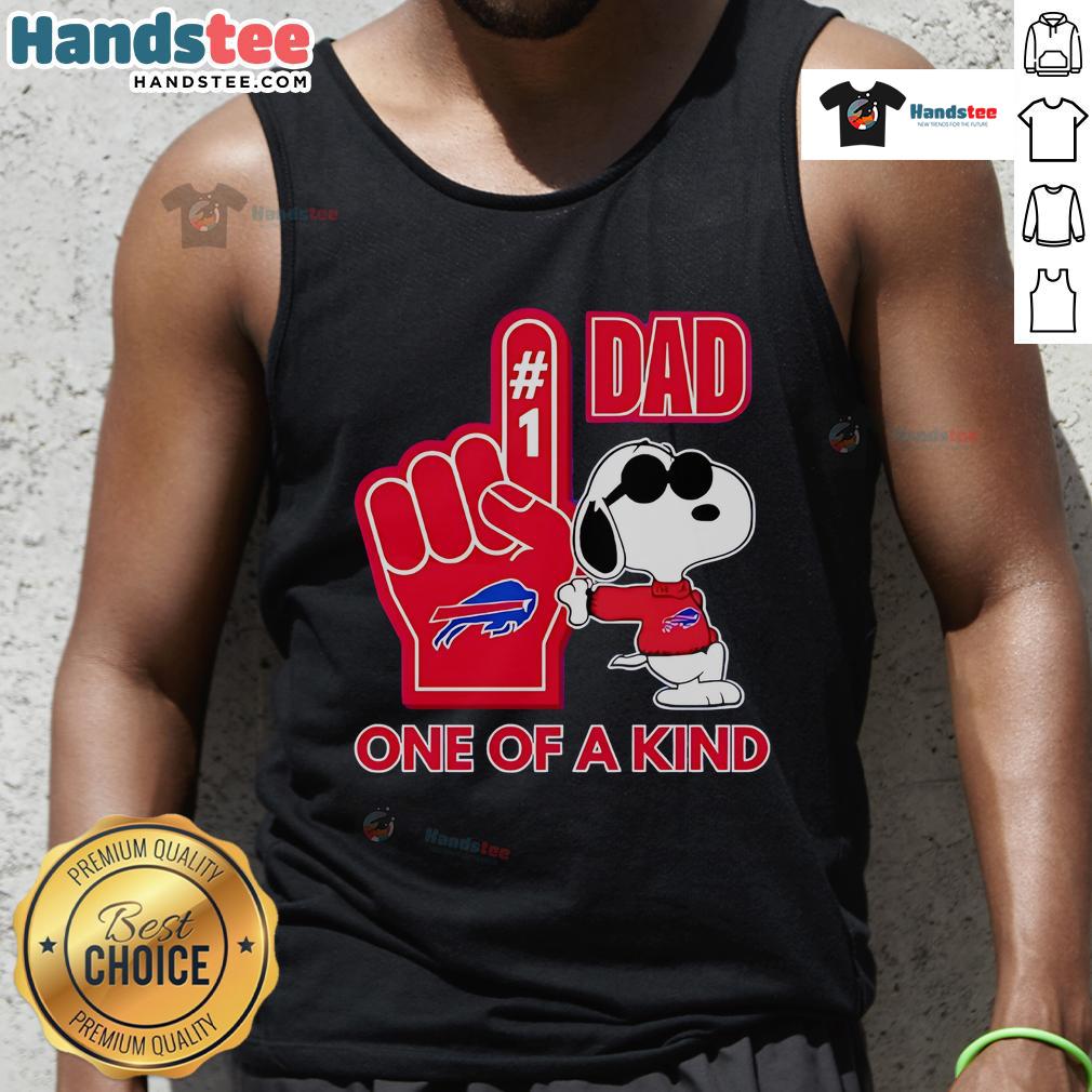 Awesome Snoopy Buffalo Bills tank top for dads, featuring unique design perfect for sports fans and casual wear.