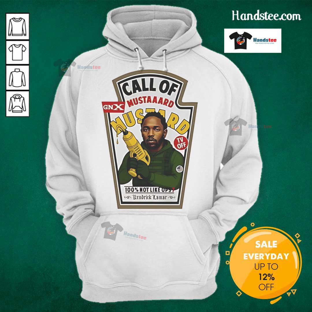 Funny Diddy Call of Mustard hoodie featuring a playful mustard graphic, perfect for casual and humorous outfits.