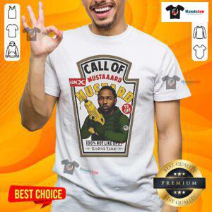 Funny Diddy Call Of Mustard T-Shirt featuring a humorous graphic design, perfect for casual wear and fans of quirky fashion.