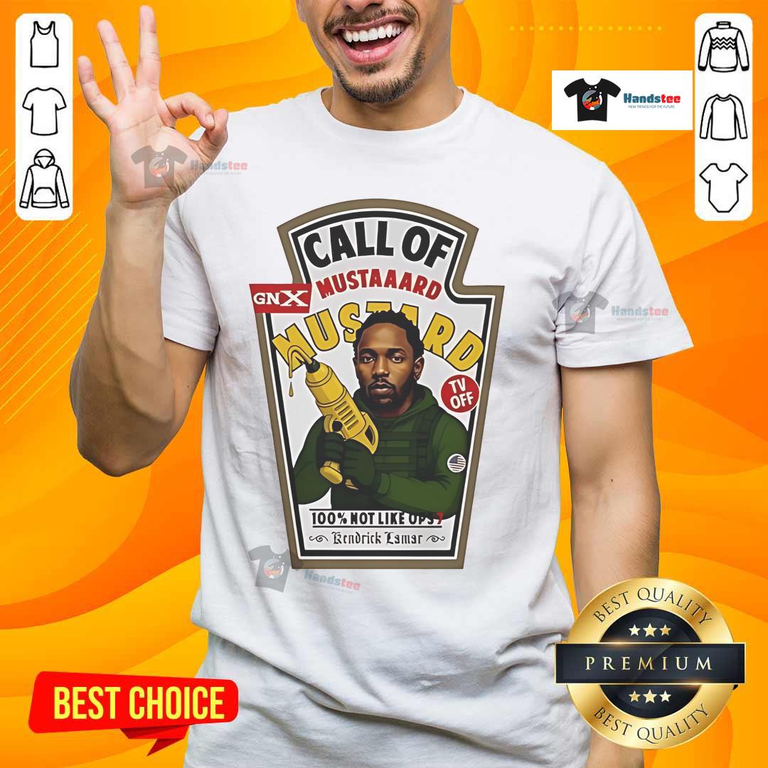 Funny Diddy Call Of Mustard T-Shirt featuring a humorous graphic design, perfect for casual wear and fans of quirky fashion.