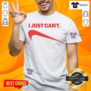 Funny I Just Can't Humor spoof parody slogan T-shirt design featuring playful graphics and witty text for comedy lovers.