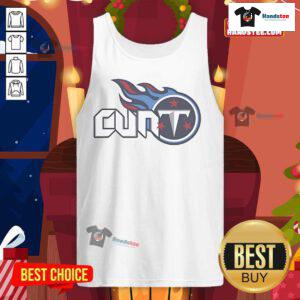 Funny Tennessee Titans tank top featuring humorous graphic, perfect for game day and showing team spirit.