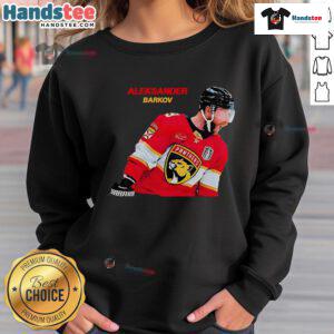 Good Aleksander Barkov Florida Panthers hockey sweatshirt featuring team colors and logo, perfect for fans.
