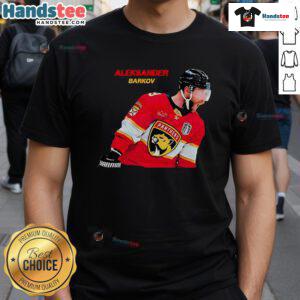 Good Aleksander Barkov Florida Panthers Hockey T-Shirt featuring team colors and player graphic for fans.