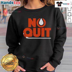 Good Edmonton Hockey No Quit Sweatshirt featuring a bold design, perfect for hockey fans and casual wear.