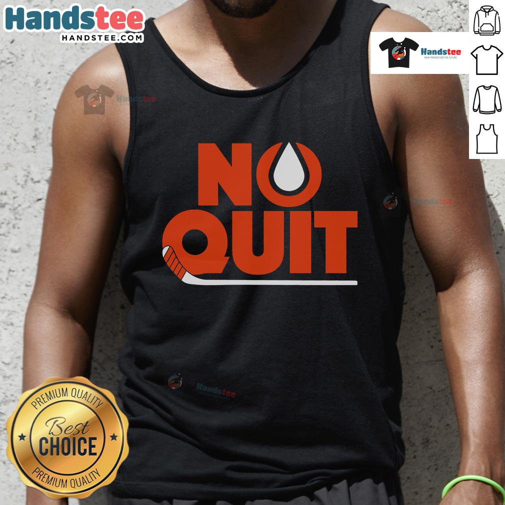 Good Edmonton Hockey No Quit Tank Top featuring vibrant design, perfect for fans and athletes supporting their team.