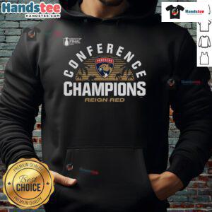 Good Florida Panthers 2025 Eastern Conference Champions hoodie showcasing team pride and local hometown spirit.