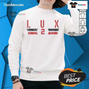 Vintage Good Gavin Lux 2 Cincinnati Font sweatshirt featuring a stylish design and comfortable fit for fans.