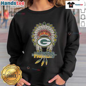 Good Green Bay Packers X Native American sweatshirt featuring unique design and vibrant colors for fans.