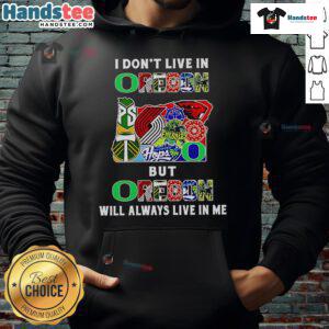Good I Dont Live In Oregon Hoodie showcasing Oregon pride with sport teams design, perfect for fans and outdoor enthusiasts.
