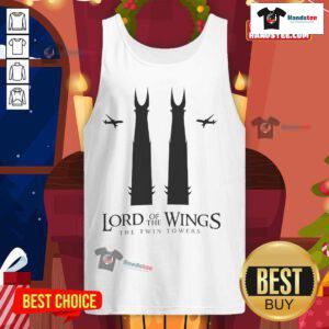 Good Lord Of The Wings Twin Tower tank top featuring a vibrant design inspired by fantasy themes and urban culture.