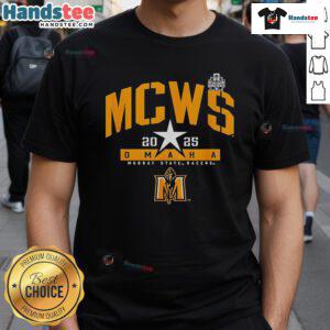 Good Murray State Racers College World Series 2025 Mcws T-Shirt featuring vibrant team colors and logo.