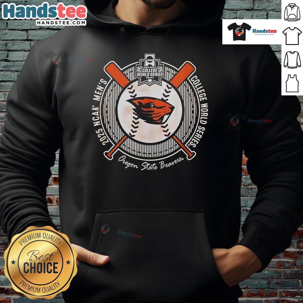 Alt Text: Good Oregon State Beavers College World Series 2025 Baseball NCAA hoodie in a stylish design, perfect for fans.