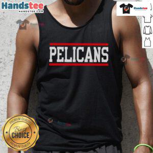 Good Pelicans Horizontal Lines Tank Top featuring vibrant colors and stylish design for casual summer outfits.