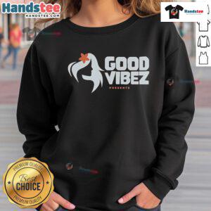Good Vibez Silhouette Sweatshirt featuring a stylish design perfect for casual wear and promoting positive vibes.