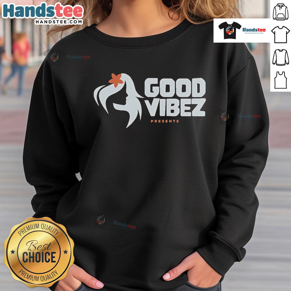 Good Vibez Silhouette Sweatshirt featuring a stylish design perfect for casual wear and promoting positive vibes.