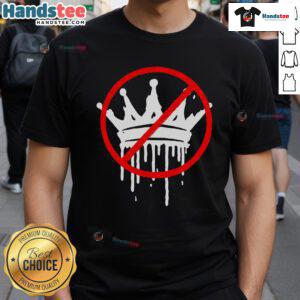Hot No Kings In America pro-democracy anti-monarchy oligarchy T-shirt promoting equality and freedom in politics.